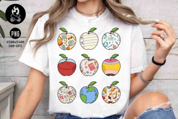 Back to School Apple PNG: Creative Classroom Essentials
