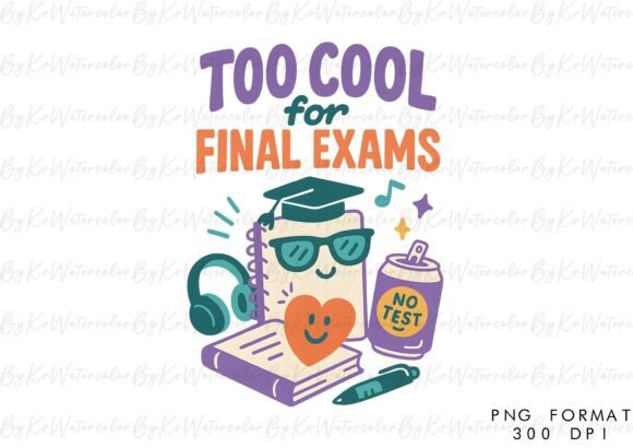 Back to School Final Exams PNG