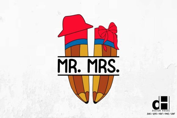 Back to School Mr. MRS. SVG PNG Design: A Versatile and Creative Resource for Your Projects