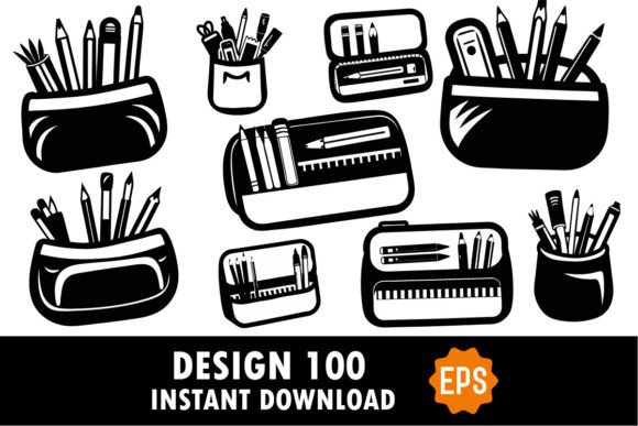 Back to School Pencil Box Bundle: A Creative Resource for Designers and Educators