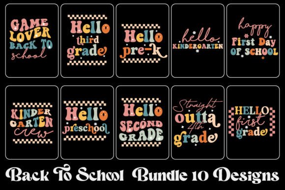 Back to School SVG Design Bundle
