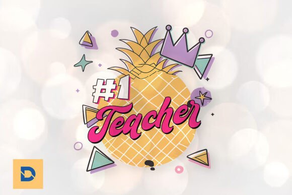 How to Use 1 Teacher Back to School Summer PNG in Your Creative Projects