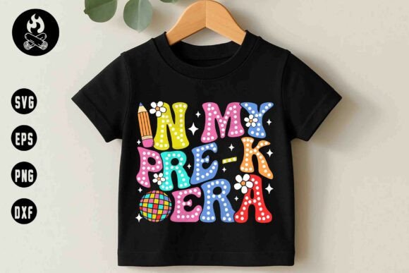 In My Pre-K Era SVG: A Vibrant Design for Back to School Moments