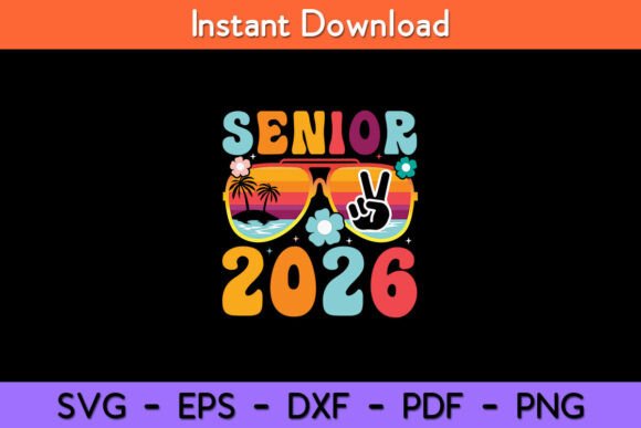 Retro Senior 2026 Back to School Class: A Timeless Design Resource for Creative Projects