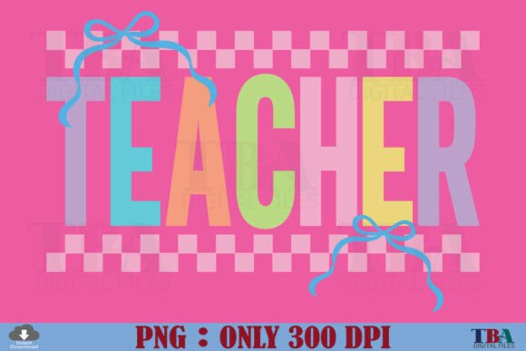 Teacher Preppy Back to School Coquette: A Strategic Design Asset for Creative and Business Applications